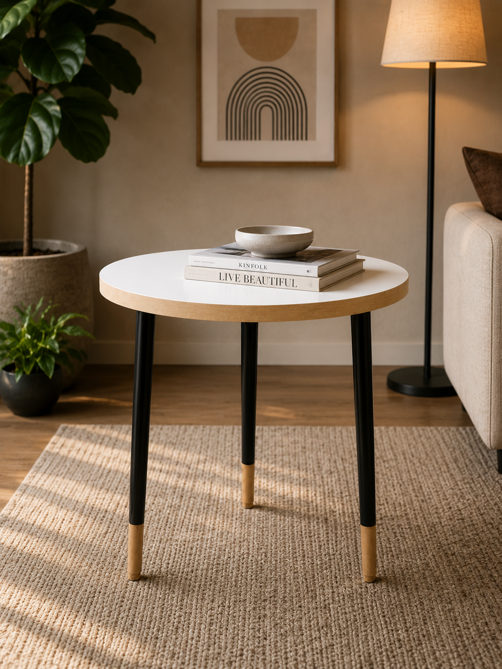 Luna - Round Accent Table
